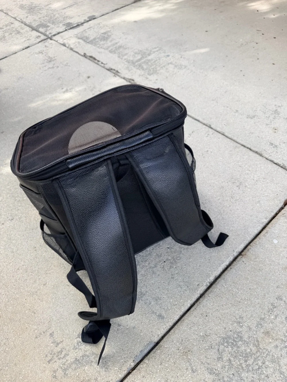 Black‎ Pet Backpack Carrier with Bubble Window - Comfortable Travel Carrier